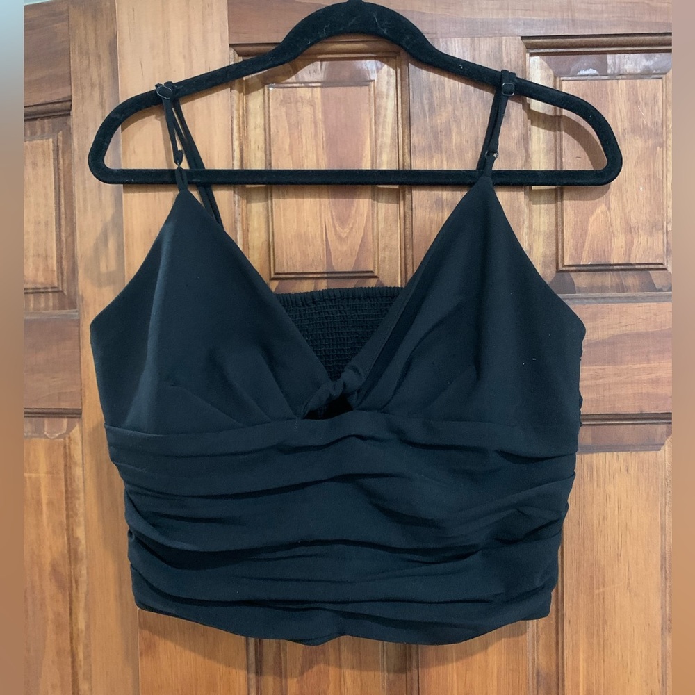 zara spaghetti strap top